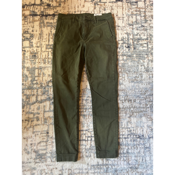 cosmic blue love Denim - Cosmic Blue Love Army Green Jeans with Bottom Cuffs - Size 30